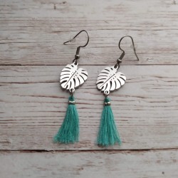 Boucles d'oreilles feuilles...